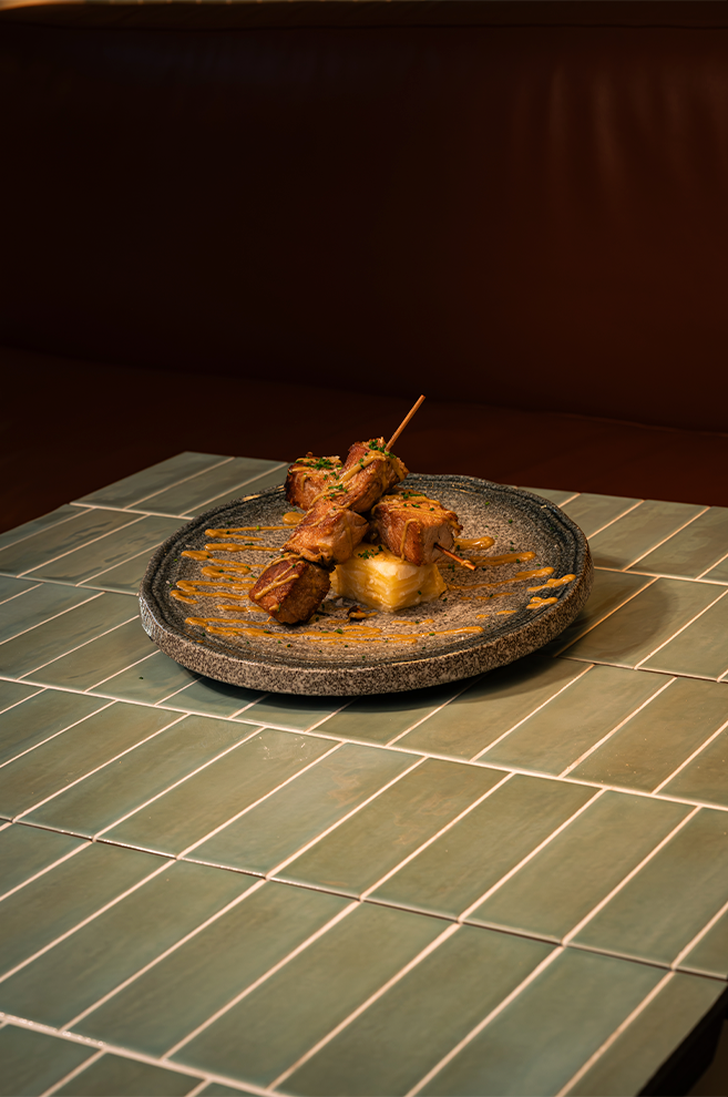 Plato gourmet de La Muralla